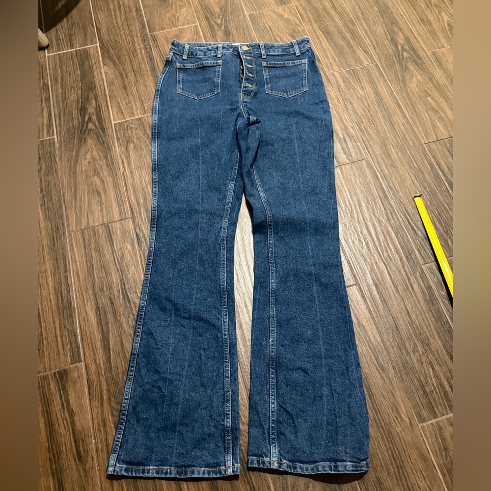 Brooke Blue Flared Jeans